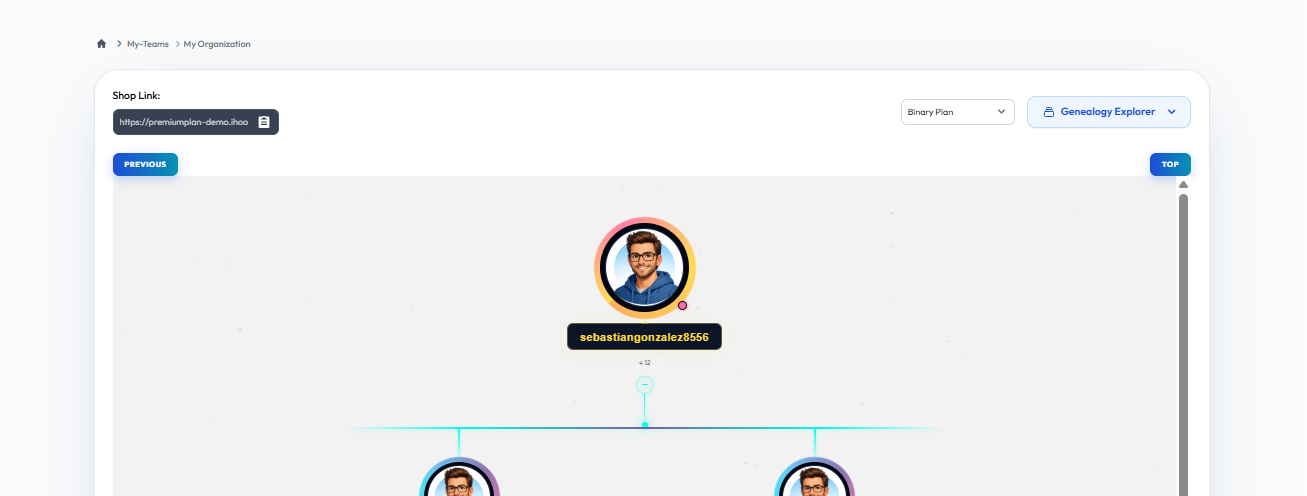 Profile Dropdown